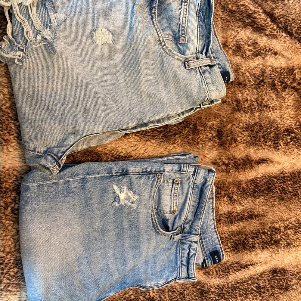 Stylish Light Blue Distressed Women Jeans